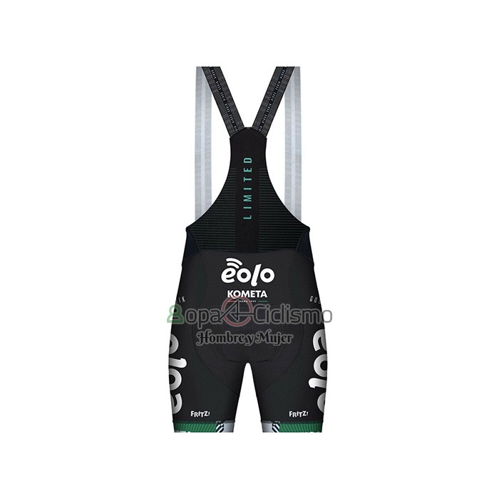 Eolo Kometa Ropa Ciclismo Culotte Corto 2021 Hombre Mangas Cortas Azul